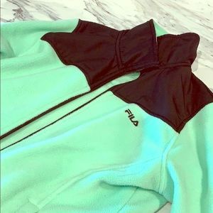Green Fila Jacket